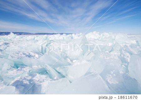 Baikal lake in winter 18611670