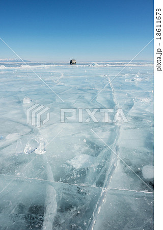 Baikal lake in wintertime, Siberia, Russia 18611673