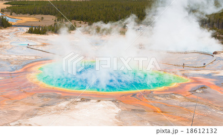 Grand Prismatic Spring, Midway Geyser Basin Grand Prismatic Spring, Midway Geyser Basin 18612132