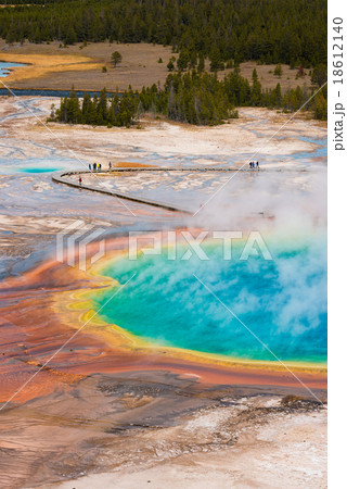 Grand Prismatic Spring, Midway Geyser Basin 18612140