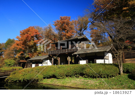 世界文化遺産　平泉　藤原の郷の紅葉 18613927