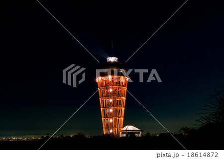 江の島シーキャンドルのライトアップ(秋) (3) 18614872