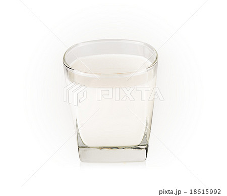 Glass of milk isolated on white background Glass of milk isolated on white background 18615992