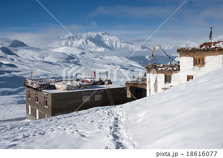 Winter in Langza, Spiti Valley, India Winter in Langza, Spiti Valley, India 18616077