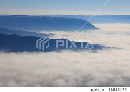 阿蘇北外輪雲海情景 18616176