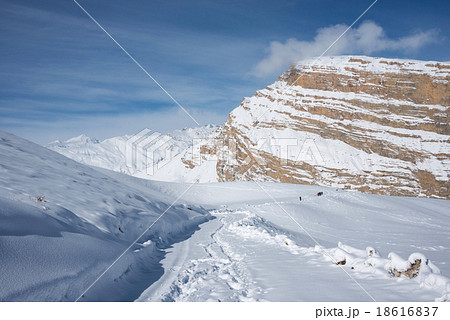 Winter Trekking in Spiti Valley, India Winter Trekking in Spiti Valley, India 18616837
