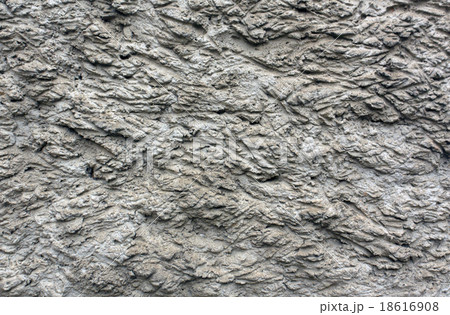 Rough gray plaster wall texture. Rough gray plaster wall texture. 18616908