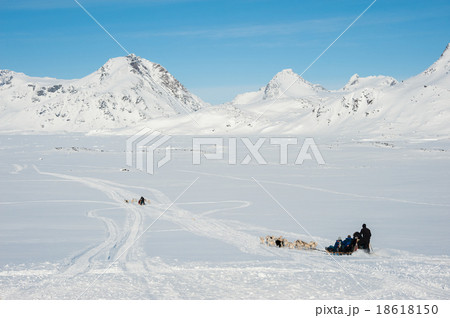 Dog sledding tour in Kulusuk, Greenland 18618150