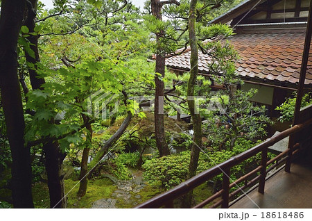武家屋敷跡野村家 庭園 不莫庵 18618486