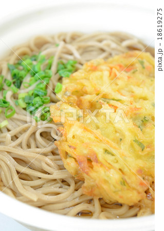 おいしいかき揚げ天蕎麦 おいしいかき揚げ天蕎麦 18619275