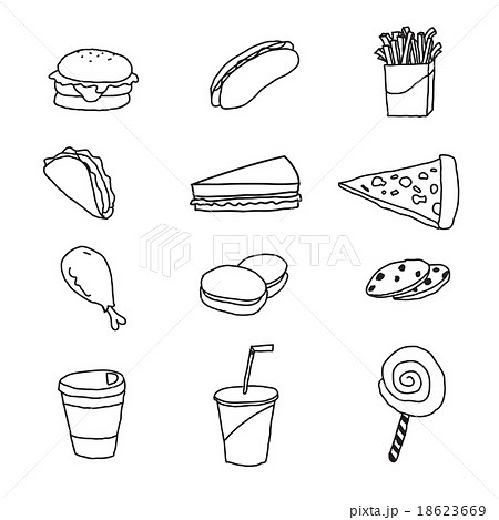 Vector set of fastfood Vector set of fastfood 18623669