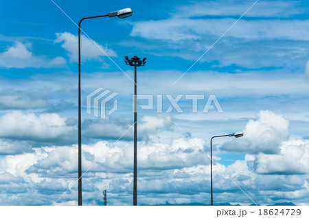street light on the sky 18624729