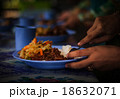 a plate of rice 18632071