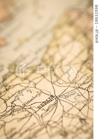 古地図　ドイツ・ベルリン 18632098
