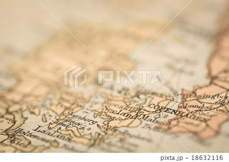 古地図 デンマーク・コペンハーゲン 古地図 デンマーク・コペンハーゲン 18632116