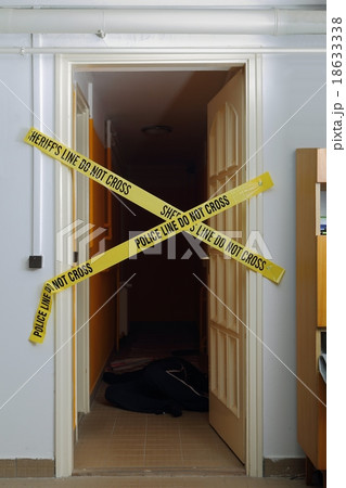 Crime scene signs Crime scene signs 18633338