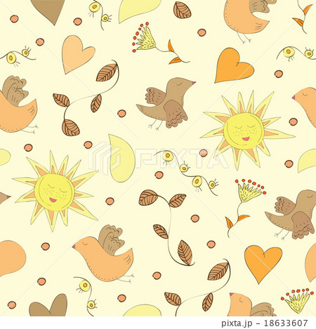 Spring doodles set 18633607