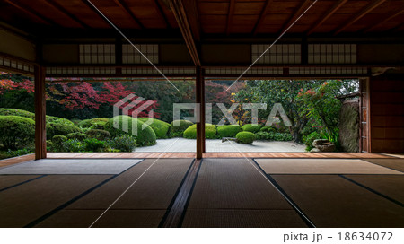 詩仙堂・庭園 18634072