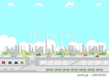 都市 地下のイラスト素材