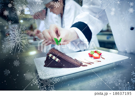 Composite image of snow Composite image of snow 18637195