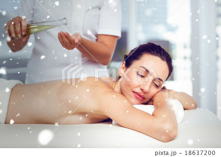 Composite image of snow 18637200