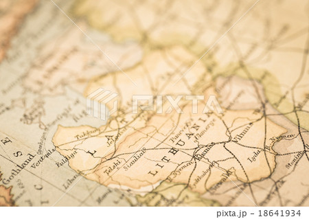 古地図 バルト三国 古地図 バルト三国 18641934