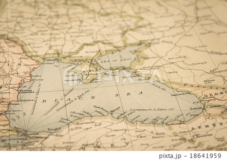古地図 黒海 古地図 黒海 18641959