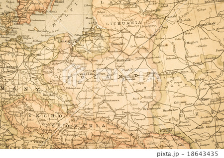 古地図　ポーランド 18643435