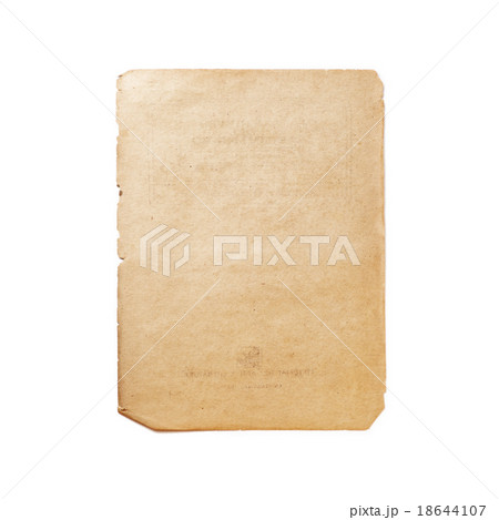 Old paper isolated 18644107