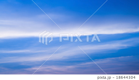 clouds on sky in the evening 18644304