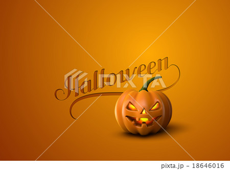 Halloween Pumpkin Jack Lantern. 18646016