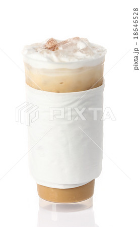 Iced coffee isolate on white 18646528