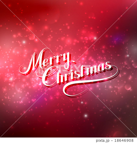 Merry Christmas. Holiday Vector Illustration. 18646908