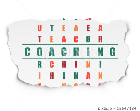 Learning concept: Coaching in Crossword Puzzle 18647134