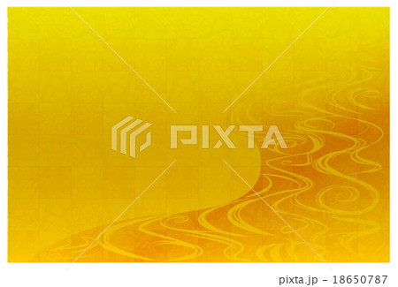 金箔_波紋 18650787