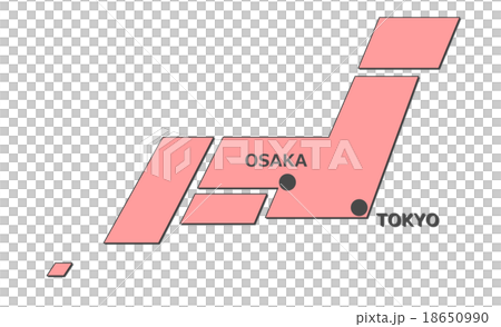 日本地図 日本地図 18650990