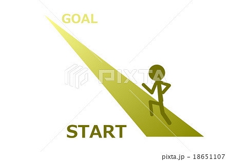 目標に向かう人 18651107