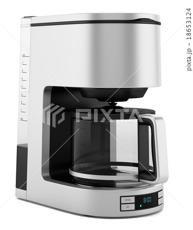 drip coffee machine isolated on white background 18653124