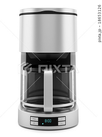 drip coffee machine isolated on white background 18653126