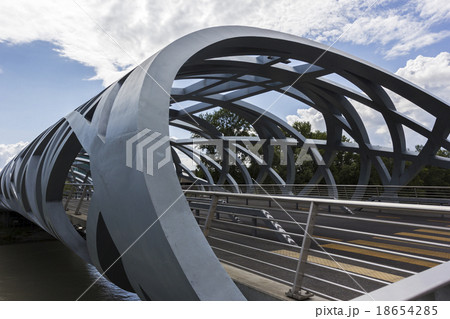 Hans Wilsdorf Bridge in Geneva, Switzerland 18654285