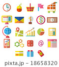 financial icons set 18658320
