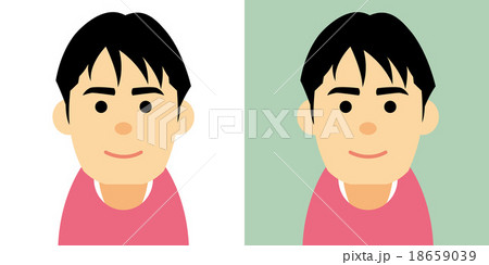 若者男性のイラスト 18659039