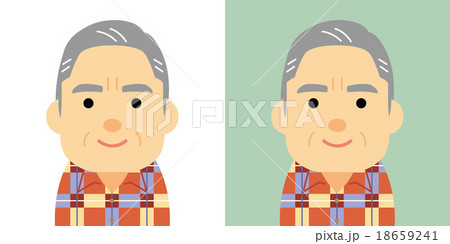 シニア男性のイラスト 18659241