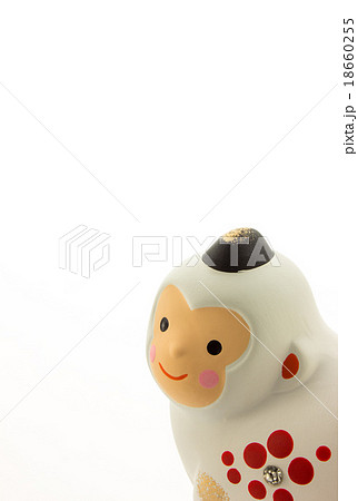 猿  干支  申年  ハガキテンプレート 18660255