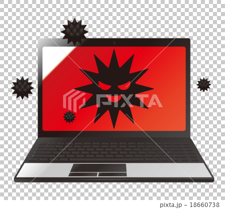 計算機和病毒圖 計算機和病毒圖 18660738