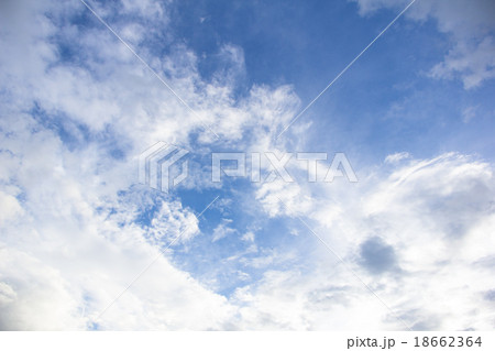 blue sky with clouds 18662364