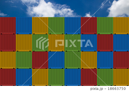 Containers shipping 18663750