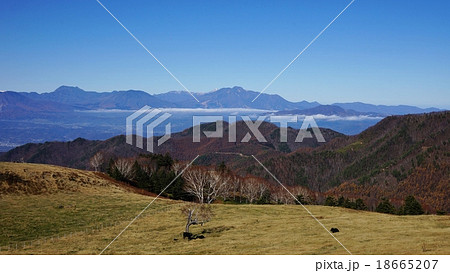 山田牧場から北信五岳の秋 18665207