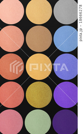 colorful eyeshadows background 18666278