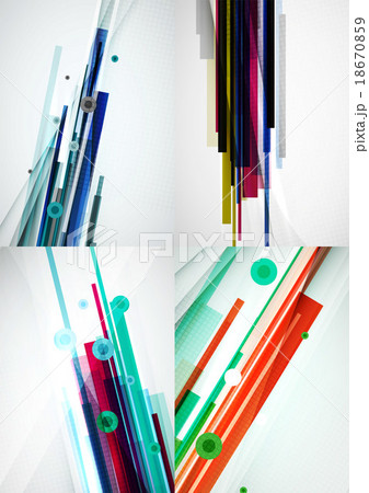 Set of colorful abstract backgrounds 18670859